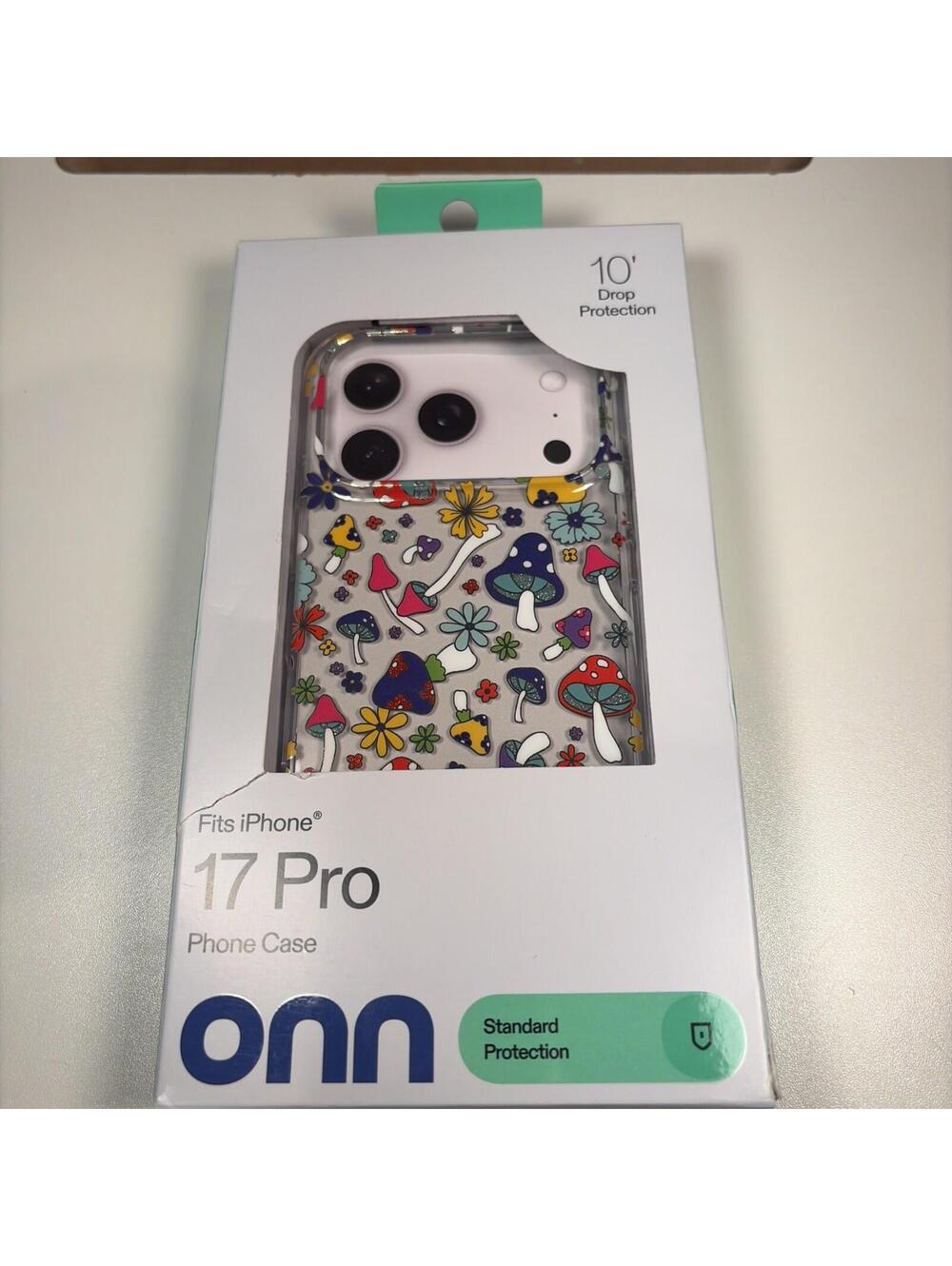 iPhone 17 Pro Phone Case - Sparkles And Mushrooms Shockridge Interior